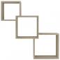 Preview: Cube Wandregale Sonoma-Eiche 68x15x68 cm Holzwerkstoff