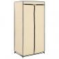 Preview: Kleiderschrank Creme 75×50×160 cm