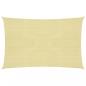 Preview: ARDEBO.de - Sonnensegel 160 g/m² Beige 2,5x3 m HDPE