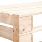 Preview: Outdoor-Eckbank Paletten Holz