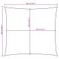 Preview: Sonnensegel Oxford-Gewebe Quadratisch 5x5 m Anthrazit