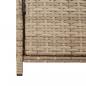 Preview: Gartenschrank Beige 83x45x76 cm Poly Rattan