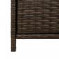 Preview: Gartenschrank Braun 83x45x76 cm Poly Rattan