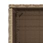 Preview: Gartenschrank Beige 50x55x115 cm Poly Rattan