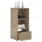 Preview: Gartenschrank Beige 50x55x115 cm Poly Rattan