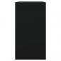 Preview: Schuhschrank Schwarz 80x34x63 cm Holzwerkstoff