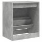 Preview: Schuhschrank Betongrau 60x42x69 cm Holzwerkstoff