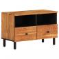 Preview: TV-Schrank 70x33x46 cm Massivholz Akazie