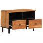 Preview: TV-Schrank 70x33x46 cm Massivholz Akazie