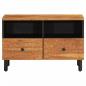 Preview: TV-Schrank 70x33x46 cm Massivholz Akazie