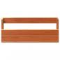 Preview: Wand-Schuhregale 2 Stk. Wachsbraun 59x8,5x23,5 cm Massivholz