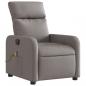 Preview: Massagesessel Elektrisch Taupe Stoff