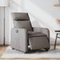 Preview: ARDEBO.de - Relaxsessel Elektrisch Taupe Stoff