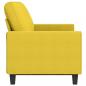 Preview: 3-Sitzer-Sofa Hellgelb 180 cm Stoff