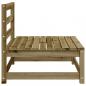 Preview: Gartensofas ohne Armlehnen 3 Stk. 70x70x67 cm Kiefernholz