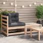 Preview: ARDEBO.de - Garten-Ecksofa mit Kissen und Hocker