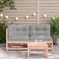 Preview: Gartensofa mit Kissen 2-Sitzer Massivholz Douglasie