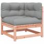 Preview: Gartensofa mit Kissen 2-Sitzer Massivholz Douglasie