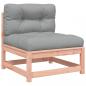 Preview: Gartensofa mit Kissen 2-Sitzer Massivholz Douglasie