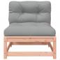 Preview: Gartensofa mit Kissen 2-Sitzer Massivholz Douglasie