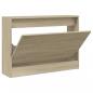 Preview: Schuhschrank Sonoma-Eiche 80x21x57 cm Holzwerkstoff