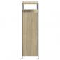 Preview: Schuhschrank Sonoma-Eiche 75x34x112 cm Holzwerkstoff