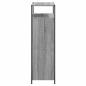 Preview: Schuhschrank Grau Sonoma 75x34x112 cm Holzwerkstoff