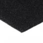 Preview: Fußmatte Schwarz 65x100 cm Kokosfaser Getuftet