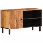 Preview: TV-Schrank 80x33x46 cm Massivholz Akazie