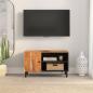 Preview: TV-Schrank 80x33x46 cm Massivholz Akazie