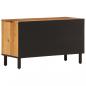 Preview: TV-Schrank 80x33x46 cm Massivholz Akazie