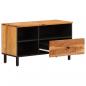 Preview: TV-Schrank 80x33x46 cm Massivholz Akazie