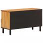 Preview: TV-Schrank 80x33x46 cm Massivholz Akazie