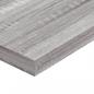 Preview: Wandregale 4 Stk. Grau Sonoma 60x10x1,5 cm Holzwerkstoff