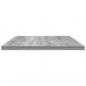 Preview: Wandregale 4 Stk. Grau Sonoma 60x20x1,5 cm Holzwerkstoff