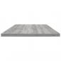 Preview: Wandregale 4 Stk. Grau Sonoma 100x30x1,5 cm Holzwerkstoff