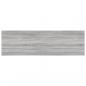 Preview: Wandregale 4 Stk. Grau Sonoma 100x30x1,5 cm Holzwerkstoff