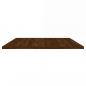 Preview: Wandregale 4 Stk. Braun Eichen-Optik 100x50x1,5cm Holzwerkstoff