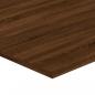 Preview: Wandregale 4 Stk. Braun Eichen-Optik 100x50x1,5cm Holzwerkstoff