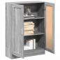 Preview: Bücherschrank Grau Sonoma 82,5x30,5x115 cm Holzwerkstoff