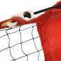 Preview: Tennisnetz Schwarz und Rot 600x100x87 cm Polyester