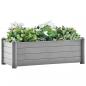 Preview: ARDEBO.de - Garten-Hochbeet PP Steingrau 100x43x35 cm