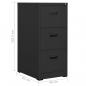 Preview: Aktenschrank Anthrazit 46x62x102,5 cm Stahl