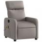 Preview: Massagesessel Taupe Stoff