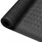 Preview: ARDEBO.de - Zaunblende Anthrazit 1x50 m HDPE 75 g/m²