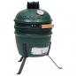 Preview: ARDEBO.de - 2-in-1 Kamado-Grill Smoker Keramik 56 cm Grün