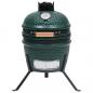 Preview: 2-in-1 Kamado-Grill Smoker Keramik 56 cm Grün