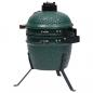 Preview: 2-in-1 Kamado-Grill Smoker Keramik 56 cm Grün