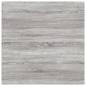 Preview: Wandregale 4 Stk. Grau Sonoma 40x40x1,5 cm Holzwerkstoff