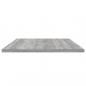 Preview: Wandregale 4 Stk. Grau Sonoma 100x40x1,5 cm Holzwerkstoff